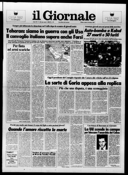 Il giornale : quotidiano del mattino